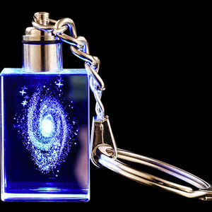 OEM ODM Artigifts Chine : Vente en gros de porte-clés personnalisés vierges, porte-clés photo 3D gravés au laser, porte-clés LED en cristal personnalisés - Product Image 5