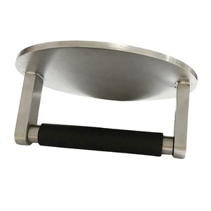 Triturador de hamburguesas de acero inoxidable de alta resistencia, Mango antideslizante para triturar hamburguesas, hamburguesas, carne, aves de corral, herramienta de fabricación de chapa - Product Image 6