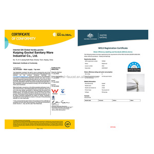 Rubinetto per <span class=keywords><strong>lavabo</strong></span> <span class=keywords><strong>a</strong></span> leva singola in ottone <span class=keywords><strong>a</strong></span> corpo alto, standard australiani, per bagno - Product Image 5