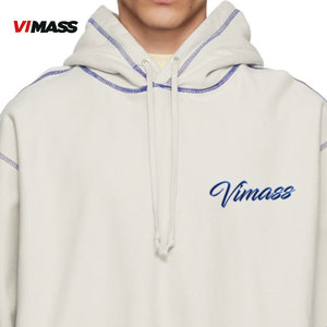 Sudaderas <span class=keywords><strong>Vimass</strong></span> Personalizadas de Alta Calidad en Felpa Francesa de Algodón, Sudadera Holgada con Hombros Caídos para Hombre - Product Image 6