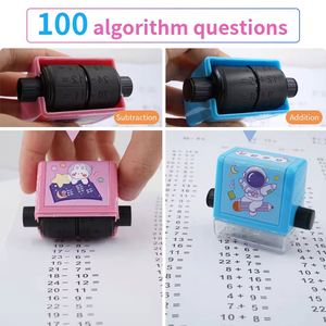 แสตมป์ฝึกหัดคณิตศาสตร์แบบหมุน สำหรับการบวกและลบเลขไม่เกิน 100 สำหรับนักเรียน ยอดขายดี - Product Image 4