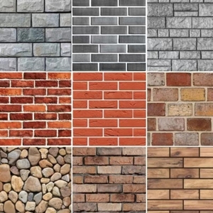 Papel tapiz de fondo 3D de espuma PE, paquete suave que imita el patrón de <span class=keywords><strong>ladrillo</strong></span> moderno - Product Image 3