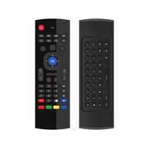 Souris aérienne MX3 2,4 GHz, mini clavier sans fil, télécommande vocale, télécommande d'apprentissage IR pour PC, Android TV Box, Mini X96