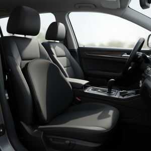 Coussin de siège ventilé avec 3 ventilateurs à 3 vitesses, alimenté par USB, en tissu maillé noir, pour voiture, maison, bureau - Product Image 2