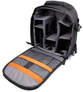 Sac à dos rembourré pour appareil photo reflex numérique, fabriqué en usine BSCI - Compatible avec une housse de pluie - Product Image 2