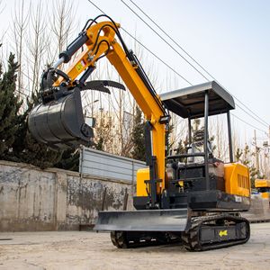 Mini-excavatrice de 3 tonnes, moteur japonais, type chenilles, pour la construction et le défrichement - Product Image 1
