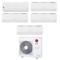 Climatiseur intelligent WiFi à fréquence variable Penta Split 12001-15000 BTU R32, écoénergétique, contrôlé par application, pour usage domestique MU5R30