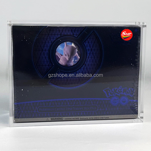 Boîte d'entraînement d'élite Pokémon Shining Fates Elite Trainer Box (ETB) personnalisée en acrylique transparent avec étui en acrylique anti-UV - Product Image 1