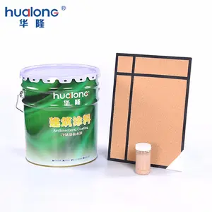 Hualong Neues Design elastomerische wasserdichte Äußere Granit-Stuckstein-Sprayfarbe
