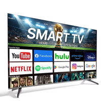 Televisor Inteligente Android 4K UHD de 32 43 50 55 65 75 85 Pulgadas, Televisor LED Delgado de 60Hz HDR con WiFi, Google Home, para Hoteles, Comercial, Venta al por Mayor