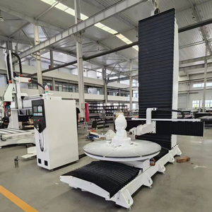 Machine de gravure CNC 5 axes pour sculptures en mousse EPS haute résistance, moulage de planches de surf en plastique et de yachts - Product Image 2