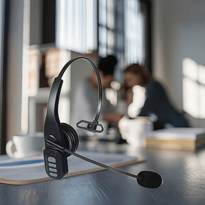 Auriculares Inalámbricos Monoaurales para Oficina, Centro de Llamadas, Camioneros, <span class=keywords><strong>con</strong></span> <span class=keywords><strong>Micrófono</strong></span> - Product Image 4