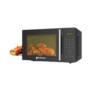 Horno <span class=keywords><strong>Microondas</strong></span> Digital Hoffmans de 25L y 800W, el Más Vendido <span class=keywords><strong>en</strong></span> el Mercado Africano, con Función de Grill, Asa Plateada, Cuerpo Negro, Cocción Automática y Menú Inteligente - Product Image 2