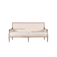 Nouveau design de canapé en bois massif mobilier de salon style européen canapé de mariage