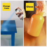Peinture en aérosol fluorescente Aeropak, haute brillance, revêtement liquide acrylique pour voiture, métal, bricolage