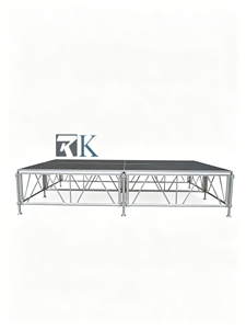 Outdoor Portable Aluminum Alloy Mobile Stage Detachable Stage Platform Foldable Design for Events Concerts Weddings Truss - Product Image 2
