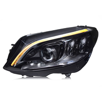 Phares LED modifiés pour Mercedes-Benz Classe C W205 2015-2021 0 Phare LED DRL Clignotant Feux de route 12V