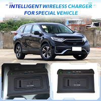 CARSOUL Chargeur sans fil rapide pour voiture 15W QC3.0 pour Civic Accord Inspire City Center Console Charging Pad