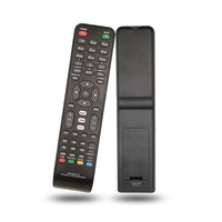 Télécommande TV AD-UL201+X compatible avec les téléviseurs LCD domestiques génériques, configuration à une touche, universelle