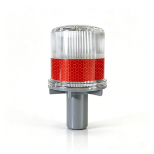 Luce di Segnalazione LED a Energia Solare con Copertura Protettiva per Avvisi Lineari nei Passaggi e Incroci di Fabbriche - Product Image 2