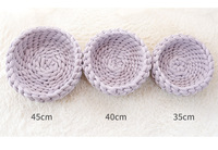 Maychan Custom beliebte handgemachte maschinen wasch bare klobige Baumwolle gestrickt hand gewebte Haustier Hund Katzen bett zum Schlafen