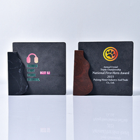 Plaque en verre cristal personnalisée en gros avec design marbre gravure laser imprimé UV souvenirs trophées tasses médailles