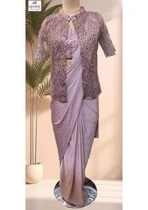 Saris ethniques élégants prêts à porter – Collection en gros pour toutes les saisons : mariages, fêtes, festivals, occasions spéciales – Séchage rapide - Product Image 2