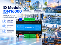 Module E/S Milesgo IOM-16000, Interface E/S industrielle à distance pour PLC et systèmes d'automatisation