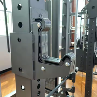 Gym à domicile Smith Machine Power Cage Rack Multifonctionnel Câble En Acier Crossover Bodybuilding Dos Jambes Haltérophilie Usage Domestique