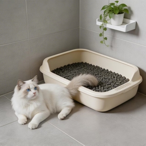 Litière pour chat biodégradable DongnaiPETS en bois de pin, écologique, 5,5 kg, sans poussière, hautement absorbante, contrôle supplémentaire des odeurs - Product Image 5