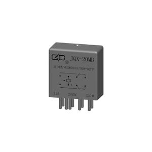 JQX-20MB Balanced Force Electromagnetic Hermetically Sealed Relay 10A 12A DPDT Aerospace Mi1itary Boat Vehicle - Product Image 1