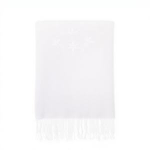 Chal de Seda y Cachemira Ecológico con Bordado a Mano para Mantener el Calor - Product Image 1