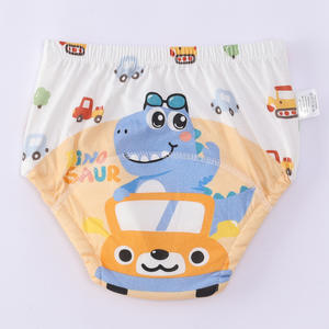 子供用トレーニング防水パンツ ベビー通気性おねしょパンツ 幼児用コットン練習パンツ - Product Image 2