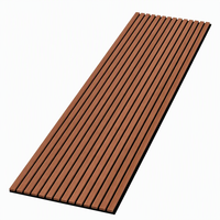 Panneaux acoustiques en lattes de bois Akupanel - Revêtement insonorisant écologique résistant aux intempéries pour les salles, les cinémas maison, personnalisable