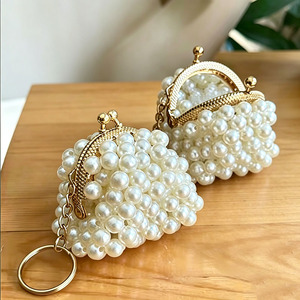 Recuerdos Personalizados para Fiestas de Boda, Regalos para Invitados de la Despedida de Soltera, Mini Bolsas de Perlas, Llaveros, Recuerdos para la Recepción de la Boda - Product Image 5