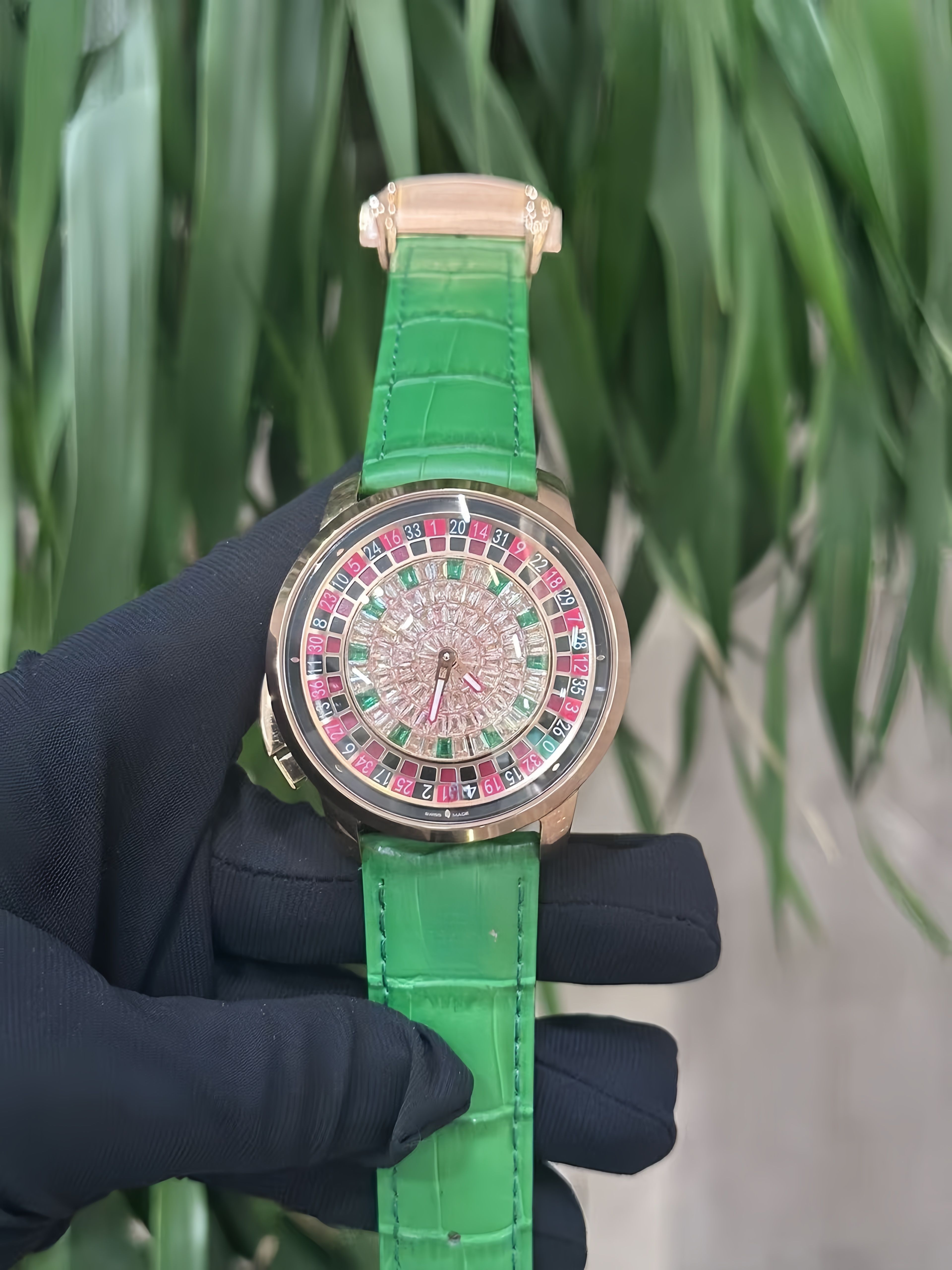 สีเขียว