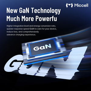 Cargadores de Teléfono GaN de 45W al por Mayor de Miccell, Adaptador de Carga Rápida USB-A Tipo-C, Estándar del Reino Unido, Cargador Móvil para iPhones y <span class=keywords><strong>Xiaomi</strong></span> - Product Image 3