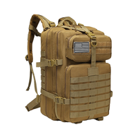 Sac à Dos d'Épaule Tactique d'Extérieur 3 Jours avec Système Molle et Fermeture Éclair