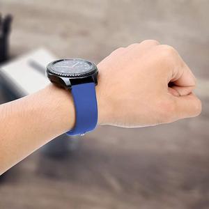 20mm 22mm <span class=keywords><strong>Huawei</strong></span> wtach <span class=keywords><strong>GT</strong></span> <span class=keywords><strong>2</strong></span> 2e Pro Silicone Bracelet Correa de reloj For Samsung Gear S3 S2 Correa <span class=keywords><strong>46</strong></span> 42 mm Active <span class=keywords><strong>2</strong></span> Sport band - Product Image 3