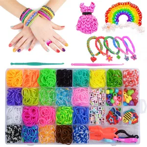 Toy For Children Loom Bands Customize DIY Toys Christmas Loom Bands Parent-child Splicing Loom Bands