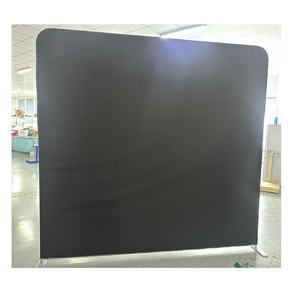 Portable Foldable Aluminum Tube <strong>Frame</strong> Trade Show Backdrop Easy-<strong>Up</strong> Pillow Case Tension <strong>Fabric</strong> Display for Wedding Advertising - Product Image 5