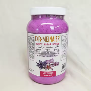 Gommage corporel personnalisé au sucre de lavande et d'orchidée 4KG, sel de bain blanchissant, gommage au café - Product Image 1