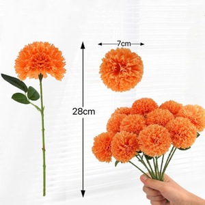 Flores Artificiales <span class=keywords><strong>de</strong></span> Marca Privada, Resistentes a <span class=keywords><strong>los</strong></span> Rayos UV, para Exteriores, con Múltiples Cabezas, Pequeño Ramillete <span class=keywords><strong>de</strong></span> Flores, Rosa, Morado, Amarillo, Blanco, Decoración para Ventanas, Reutilizables - Product Image 2
