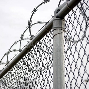 <span class=keywords><strong>Malla</strong></span> de Alambre de Acero Galvanizado Recubierta de PVC de Alta Calidad para Cercas de Seguridad de 6 pies, Venta al Por Mayor - Product Image 1