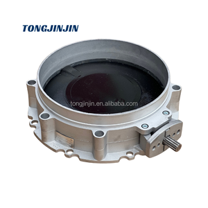 Válvula de mariposa de una sola brida con disco recubierto de poliuretano de accionamiento automático Serie VFS V1FS100 para control de flujo industrial - Product Image 6