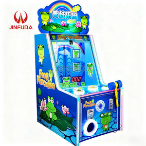 Nuovo <span class=keywords><strong>Design</strong></span> di vendita calda per bambini giochi Frog Paradise lotteria macchina da gioco Arcade Whac-A-Mole - Product Image 1