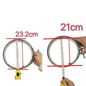 V-क्लिप स्टील dpf निकास इंजन उत्प्रेरक कनवर्टर के लिए उच्च गुणवत्ता वाले भागों - Product Image 3