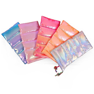 Estuche para gafas suave, colorido, algodón, bolsas para teléfono móvil hinchadas, funda acolchada gruesa, bolsa para joyería, pulsera, gafas de sol - Product Image 1