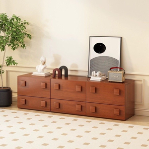 Solid Wood <b>Chest</b> Of Drawers <b>Storage</b> Cabinet Bedroom Furniture Versatile <b>Storage</b> Unit For Living Room - Product Image 1