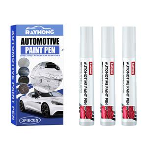 3Pcs Car Remover Scratch Repair Paint Pen Touch Up Pen Repair Maintenance Paint Care Automobile Accessories Black White - Product Image 1